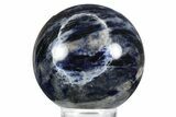 Deep Blue, Polished Sodalite Sphere #241721-1